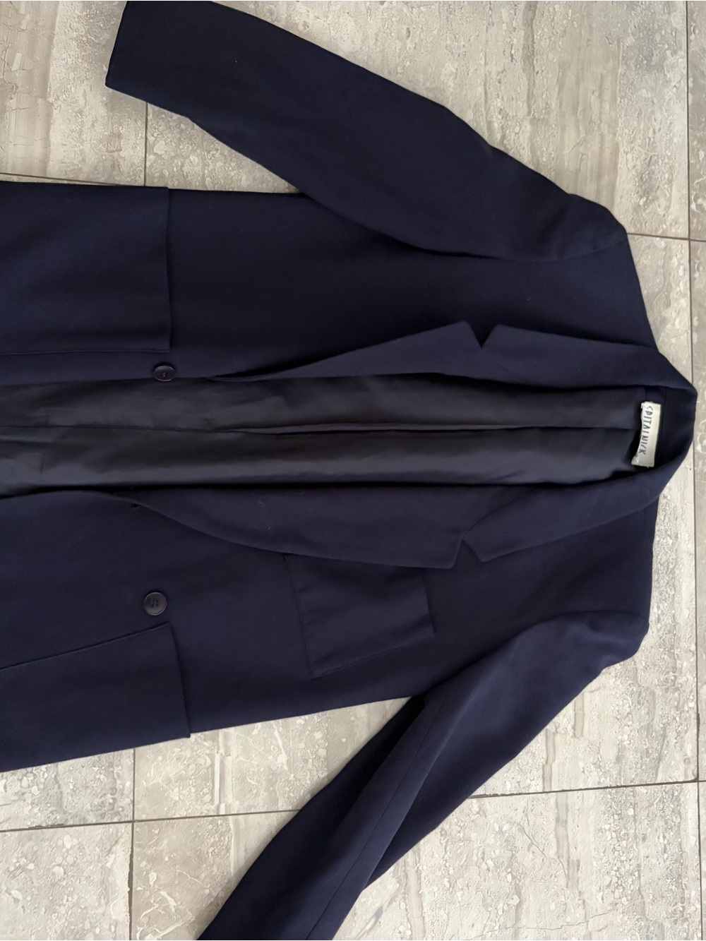 Saks Fifth Avenue Women's Navy Single-Breasted Blazer